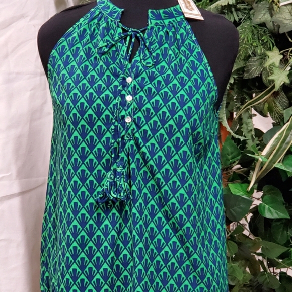 Mud Pie Tops - TEAGAN TASSEL TANK